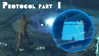 Игра заставила нас раздеться до гола на морозе Protocol прохождение #1