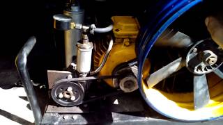 Компрессор для зарядки аквалангов из головки ак-150. САМОДЕЛЬНЫЙ.Compressor home-made.