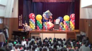 ひかり幼稚園のお楽しみ会に出演させて頂きました。 〜 千葉県我孫子市 〜