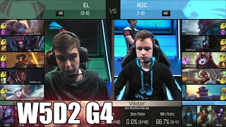 Elements vs ROCCAT | Week 5 Day 2 S6 EU LCS Spring 2016 | EL vs ROC G2 W5D2