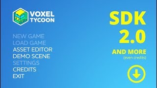 Voxel Tycoon Demo Scene First Look