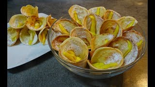"КАЛЛЫ"ПЕЧЕНЬЕ БЕЗ ДУХОВКИ простой рецепт от Inga Avak