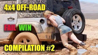 JEEP OFF ROAD 4x4 FAILS/WINS [CRASH COMPILATION] #2