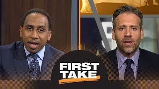 Stephen A.: Russell Westbrook’s MVP status hurt by Paul George, Carmelo Anthony | First Take | ESPN