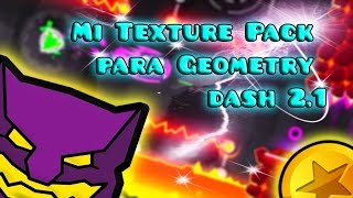 MI TEXTURE PACK PARA GEOMETRY DASH 2.1 /  texture pack  the fat cat v1