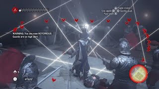Assassin's Creed Brotherhood - Ezio Uses Apple of Eden To Escape Vatican & Fight an Army