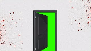 Porta Abrindo #1 - Door Opening #1 / Green Screen - Chroma Key