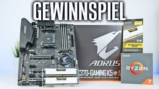 Neujahr GEWINNSPIEL -  Ryzen 7 1800X - AX370 Gaming K5