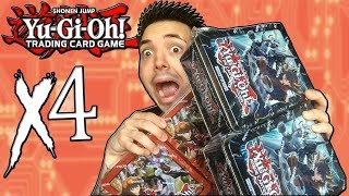 YU-GI-OH! OUVERTURE : 4 MEGA TINS 2018 YUSEI ET JADEN !!