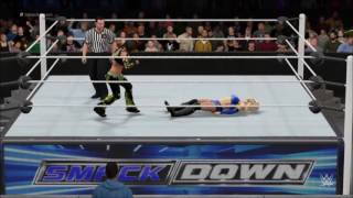 WWE 2K16 SmackDown Layla vs Kelly Kelly
