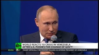 Putin Warns US: Hands Off Venezuela