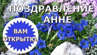 Поздравление Анне