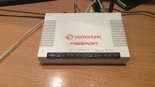 Тестирование скорости по Wi-Fi одного из первых роутеров (модем VDSL) Zyxel Rev.A FREEPORT  Dомолинк