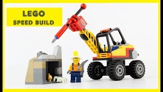 LEGO City 60185 Mining Power Splitter Speed Build