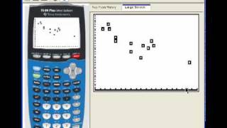 Scatter Plots, Regression on the TI-83+ TI-84+