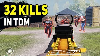 NEW RECORD *32 KILLS* in a single TDM Match! | PUBG Mobile