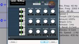 Audacity: G-Snap Autotune Tutorial