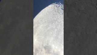 Moon through sky-watcher 130-900 telescope