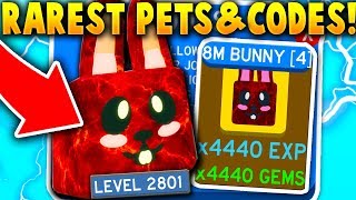 I got the RAREST *NEW* UPDATE PET & ALL CODES!! - Roblox Slaying Simulator