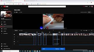 How to cut an uploaded video in Youtube Studio Editor