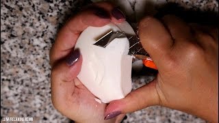 ☾ASMR☽ Cutting DOVE Soap Bar ☆ No Talking