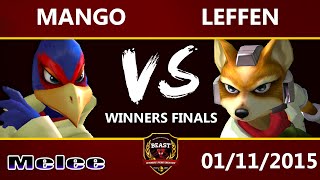 B.E.A.S.T 5 - C9 Mango (Falco) Vs. Leffen (Fox) - Melee Winners Final