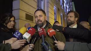 Abascal muestra su "vergüenza" a Guaidó por la reunión "vergonzosa y clandestina" de Abalos y Delcy