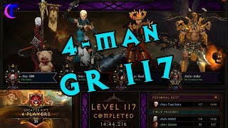Diablo III Season 14 - 4man Greater Rift 117