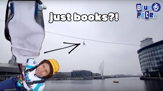 Epic Zipline Science Stunt - 'Mission Friction' - Blue Peter