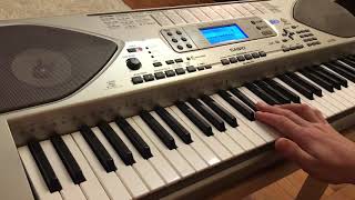 Синтезатор CASIO CTK-900. Сектор газа Туман без аккордов.