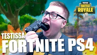 TESTISSÄ FORTNITE PS4 | Fortnite Suomi