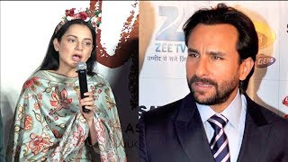 MUST WATCH : Kangna Ranaut REPLY to Saif Ali Khan On LASH!NG Kangana| Panga Press Conference