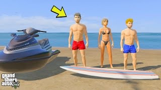 GTA 5 REAL LIFE TEEN MOD #36 SWIMMING ADVENTURES! (GTA 5 Mods)
