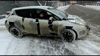 Nissan leaf - антифриз, стабилизация и мечты о leaf 30 кВт) Электромобиль.