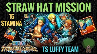 Straw Hat Mission 15 stamina (TS Luffy Team)