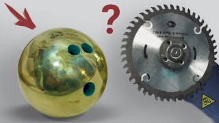 Что ВНУТРИ боулинг ШАРА ?