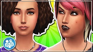 THE SIMS 4 | CAS | OPPOSITE TEENS (Parenthood Game Pack)