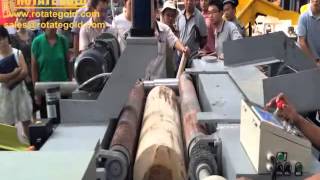 Plywood machine log rotary peeling Lathe machine,Automatic peeling production line,