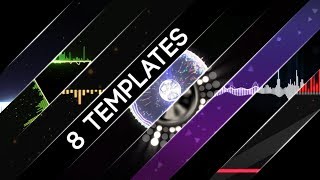 Free After Effects CS6+ Audio Visualization Templates