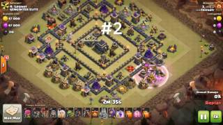 Top 5 Best Coc Lavaloon Attack Strategy Th9 2017