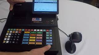 SAM4s SPS-530R Ringing up a simple sale with void example