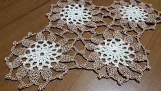 Tığişi Örgü Yuvarlak Motif Yapımı & Crochet doily