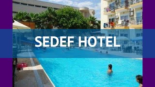 SEDEF HOTEL 3* Турция Сиде обзор – отель СЕДЕФ ХОТЕЛ 3* Сиде видео обзор