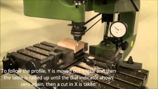 3d Contouring on a Deckel G1L Engraver