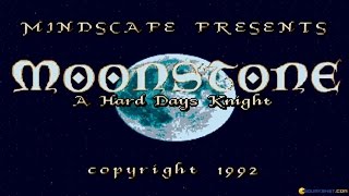 Moonstone gameplay (PC Game, 1991)