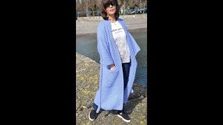 Кардиган Спицами для Начинающих - видео - модели 2019 / Cardigan Spokes for Beginners video