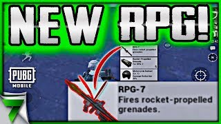 NEW RPG IN PUBG MOBILE GAMEPLAY! RPG COMING SOON!