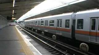 大阪市営地下鉄 中央線 阿波座－九条間 Subway Chuo Line Osaka Japan