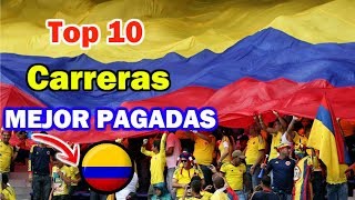 Top 10 Carreras Universitarias MEJOR PAGADAS En Colombia | Dato Curioso