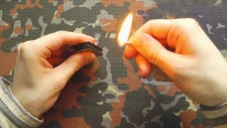 Шведская вечная спичка брелок - обзор и тест